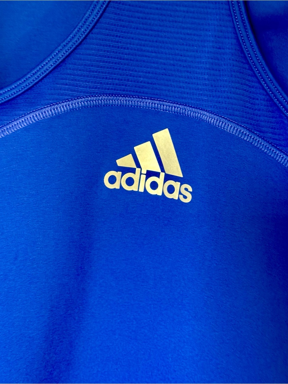 Adidas Climalite Racerback Athletic Tank Top Blue Women's Size S - Picture 5 of 7